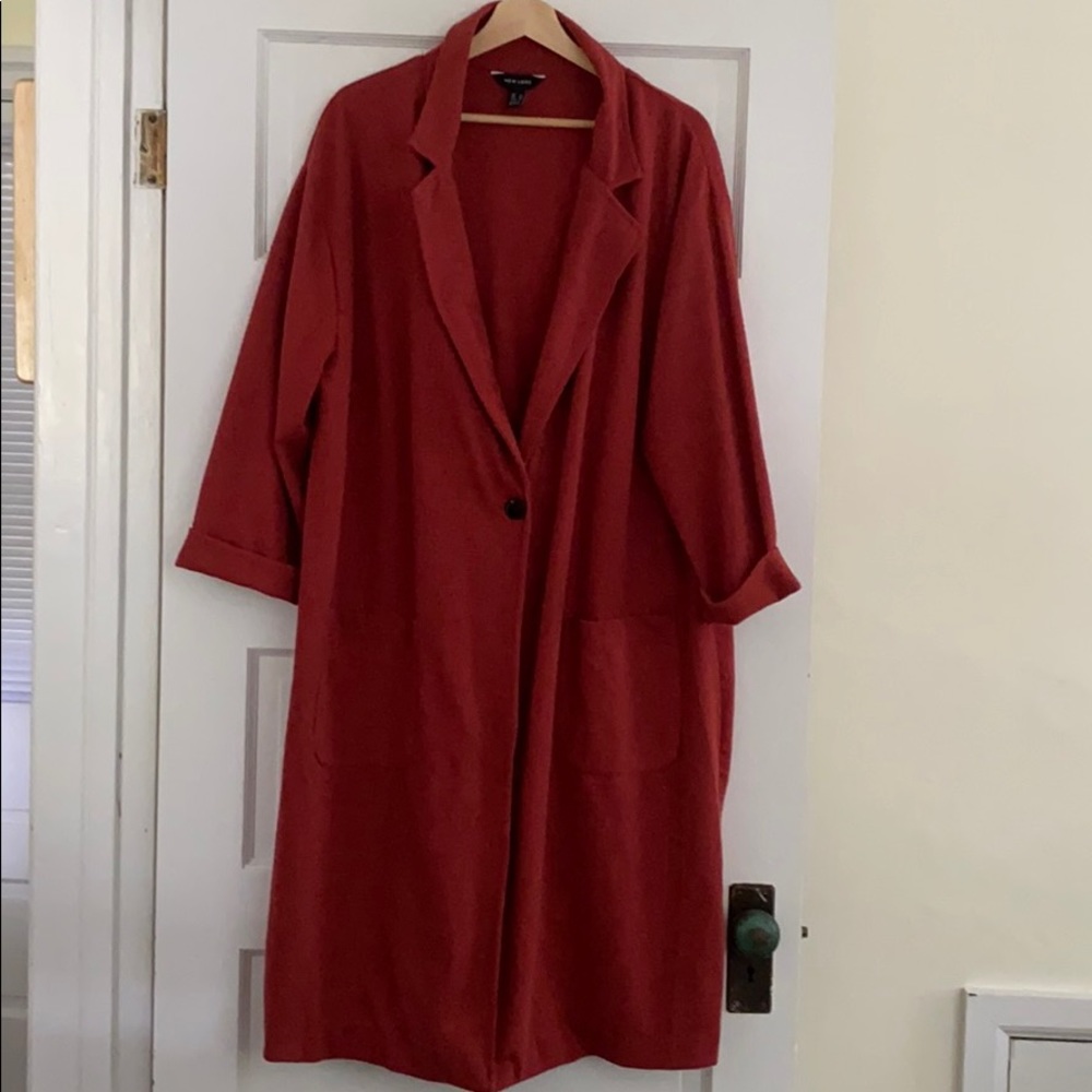 ASOS (New Look) long blazer jacket